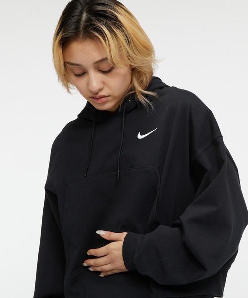 NIKE(ナイキ)の「《セットアップ対応商品》ナイキ スポーツウェア ウィメンズ オーバーサイズド ジャージー プルオーバー パーカー / Nike Sportswear Women's Oversized Jersey Pullover Hoodie(パーカー・レディース・カーキ系1/ブラック/クリーム・S/M/L/2XL/XL/XS)」の10枚目の写真