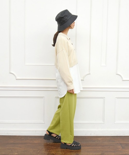 sango（sango）の「襟付きニットカーディガン（カーディガン/ボレロ・レディース・ベージュ系その他・FREE）」の13枚目の写真