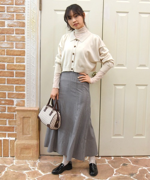 sango（sango）の「襟付きニットカーディガン（カーディガン/ボレロ・レディース・ベージュ系その他・FREE）」の18枚目の写真