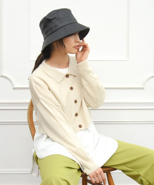 sango（sango）の「襟付きニットカーディガン（カーディガン/ボレロ・レディース・ベージュ系その他・FREE）」の11枚目の写真