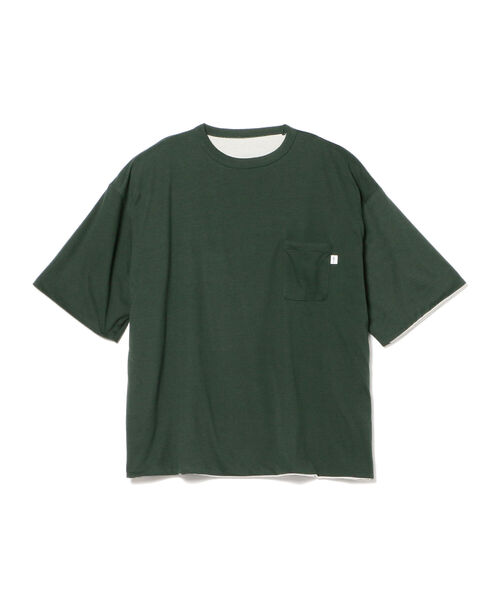 BeAMS DOT(ビームスドット)の「【WEB限定】BeAMS DOT / リバーシブル Tシャツ(Tシャツ/カットソー・メンズ・ネイビー/グリーン・MEDIUM/LARGE)」の17枚目の写真