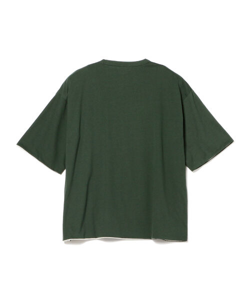 BeAMS DOT(ビームスドット)の「【WEB限定】BeAMS DOT / リバーシブル Tシャツ(Tシャツ/カットソー・メンズ・ネイビー/グリーン・MEDIUM/LARGE)」の18枚目の写真