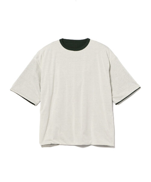 BeAMS DOT(ビームスドット)の「【WEB限定】BeAMS DOT / リバーシブル Tシャツ(Tシャツ/カットソー・メンズ・ネイビー/グリーン・MEDIUM/LARGE)」の19枚目の写真