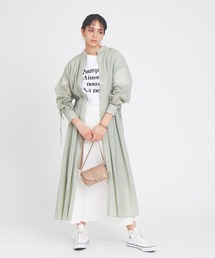 Rouge vif | シアーナイロンタックワンピース(ワンピース)