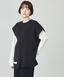 AMERICAN HOLIC | アシンメトリーニットベスト(ベスト)