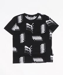 PUMA（プーマ）の「PUMA プーマ キッズ PUMA POWER AOP 半袖 Tシャツ 120-160cm（Tシャツ/カットソー・キッズ）」