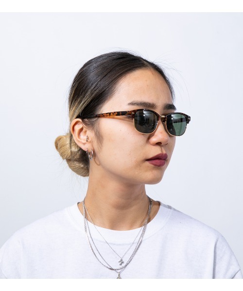 APPLEBUM(アップルバム)の「"DEKACHO" Sunglasses(サングラス・メンズ・ブラック/ブラウン・FREE)」の21枚目の写真