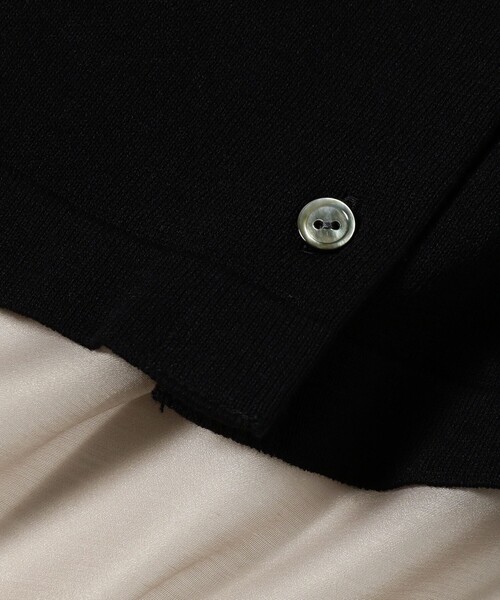 EFFE BEAMS（エッフェビームス）の「EFFE BEAMS / カラーオーガンジー カーディガン（カーディガン/ボレロ・レディース・ネイビー/ブラック/ブラック系その他・FREE）」の22枚目の写真