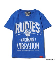 RUDIE'S（ルーディーズ）の「RUDIE'S x CRAYON SHINCHAN KASUKABE VIBRATION KIDS TEE / ルーディーズ × クレヨンしんちゃん カスカベ バイブレーション キッズ T（Tシャツ/カットソー）」