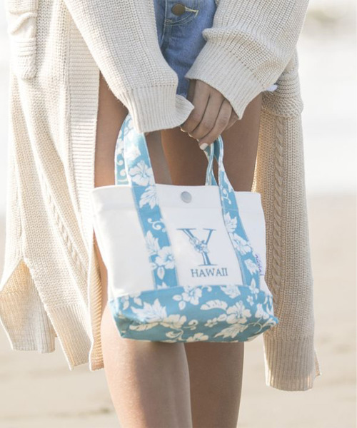 AMINA COLLECTION(アミナコレクション)の「Kahiko/カヒコ トートバッグ アロアロイニシャル ミニBAG 45FP2104(トートバッグ・レディース・M/R/K/A/Y・FREE)」の5枚目の写真