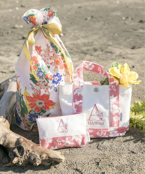 AMINA COLLECTION(アミナコレクション)の「Kahiko/カヒコ トートバッグ アロアロイニシャル ミニBAG 45FP2104(トートバッグ・レディース・M/R/K/A/Y・FREE)」の12枚目の写真