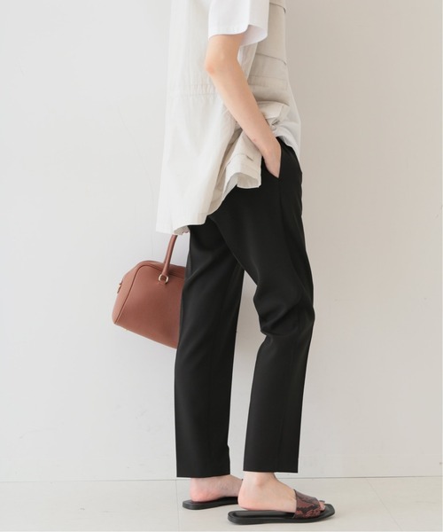 SLOBE IENA（スローブイエナ）の「テーパードパンツ◆（その他パンツ・レディース・ブラック/アイボリー・38/36/34）」の9枚目の写真