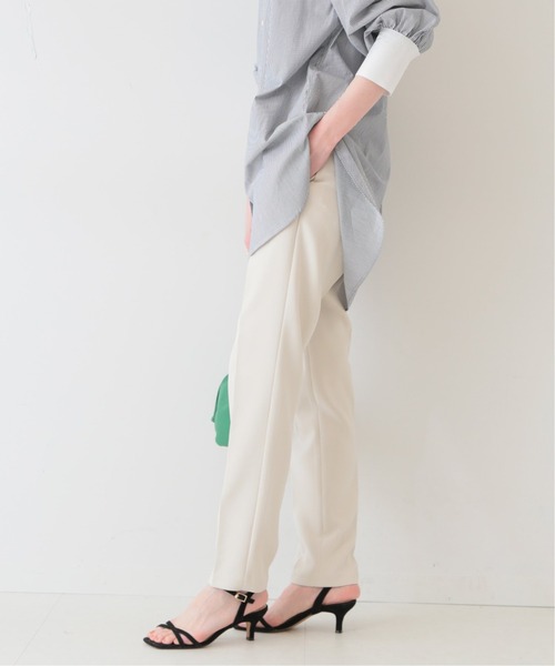 SLOBE IENA（スローブイエナ）の「テーパードパンツ◆（その他パンツ・レディース・ブラック/アイボリー・38/36/34）」の18枚目の写真