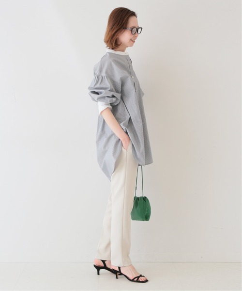 SLOBE IENA（スローブイエナ）の「テーパードパンツ◆（その他パンツ・レディース・ブラック/アイボリー・38/36/34）」の13枚目の写真