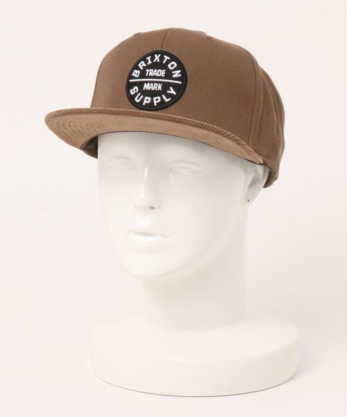 BRIXTON（ブリクストン）の「【BRIXTON/ブリクストン】OATH III SNAPBACK（キャップ・メンズ・ブラック/ヘザーグレー/ホワイト×ブルー/ブラウン/ホワイト×ネイビー/ブラック×ブラック/オリーブ/ブラック系その他/ダークブラウン/ホワイト×グリーン/サンドベージュ/その他1/その他2/その他3・FREE）」の8枚目の写真
