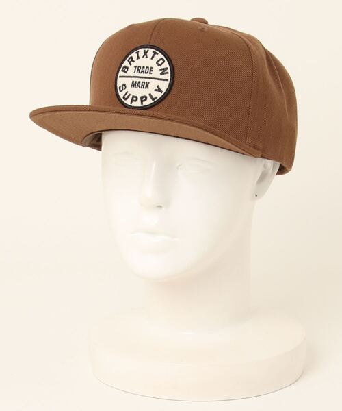 BRIXTON（ブリクストン）の「【BRIXTON/ブリクストン】OATH III SNAPBACK（キャップ・メンズ・ブラック/ヘザーグレー/ホワイト×ブルー/ブラウン/ホワイト×ネイビー/ブラック×ブラック/オリーブ/ブラック系その他/ダークブラウン/ホワイト×グリーン/サンドベージュ/その他1/その他2/その他3・FREE）」の12枚目の写真