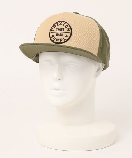 BRIXTON（ブリクストン）の「【BRIXTON/ブリクストン】OATH III SNAPBACK（キャップ・メンズ・ブラック/ヘザーグレー/ホワイト×ブルー/ブラウン/ホワイト×ネイビー/ブラック×ブラック/オリーブ/ブラック系その他/ダークブラウン/ホワイト×グリーン/サンドベージュ/その他1/その他2/その他3・FREE）」の11枚目の写真