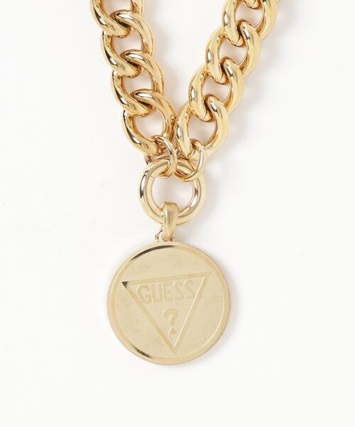 Guess(ゲス)の「VINTAGE BEAR Bear Coin Curb Necklace (Gold)(ネックレス・レディース・ゴールド・ONE SIZE)」の6枚目の写真