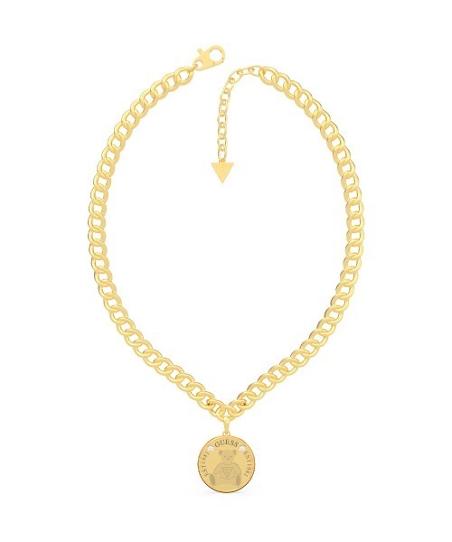 Guess(ゲス)の「VINTAGE BEAR Bear Coin Curb Necklace (Gold)(ネックレス・レディース・ゴールド・ONE SIZE)」の3枚目の写真