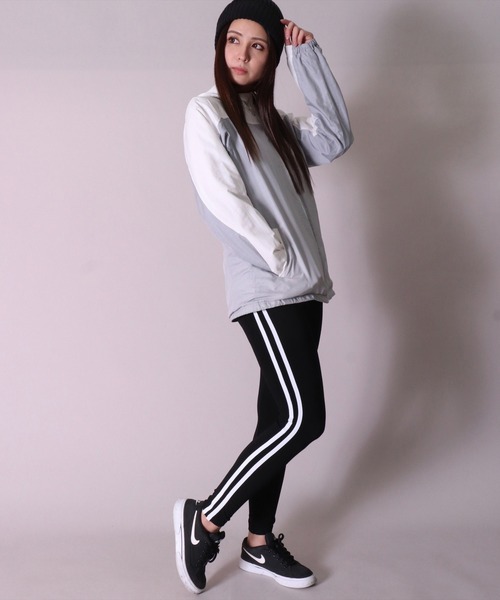 BAYBLO(ベイブロ)の「(RM)【ストレッチ】サイド ライン レギンス(レギンス/スパッツ・レディース・ブラック系その他/ブラック系その他2/ブラック系その他3・FREE)」の13枚目の写真