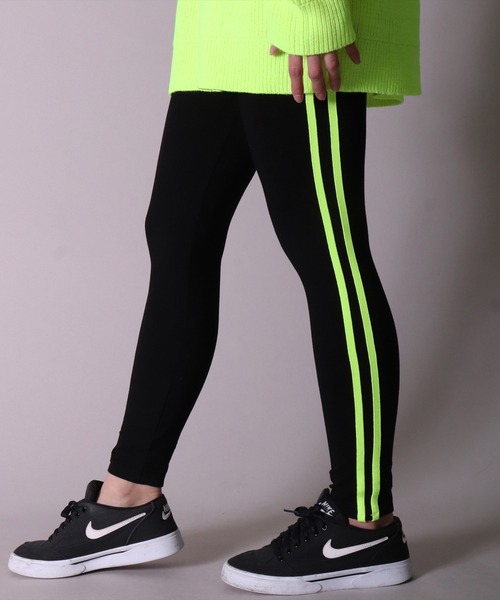 BAYBLO(ベイブロ)の「(RM)【ストレッチ】サイド ライン レギンス(レギンス/スパッツ・レディース・ブラック系その他/ブラック系その他2/ブラック系その他3・FREE)」の16枚目の写真