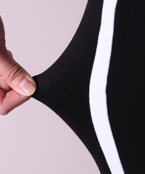 BAYBLO(ベイブロ)の「(RM)【ストレッチ】サイド ライン レギンス(レギンス/スパッツ・レディース・ブラック系その他/ブラック系その他2/ブラック系その他3・FREE)」の10枚目の写真