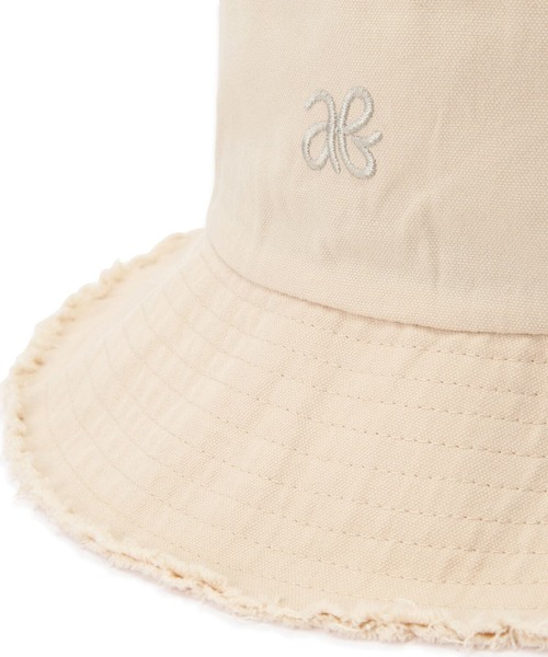 AVIREX（アヴィレックス）の「【直営店限定】FRINGE BAUCKET HAT/ フリンジバケットハット（ハット・レディース・ブラウン/アイボリー・FREE）」の14枚目の写真