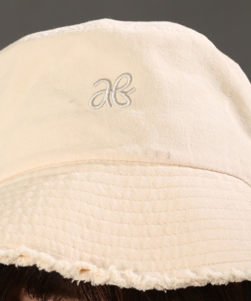 AVIREX（アヴィレックス）の「【直営店限定】FRINGE BAUCKET HAT/ フリンジバケットハット（ハット・レディース・ブラウン/アイボリー・FREE）」の12枚目の写真