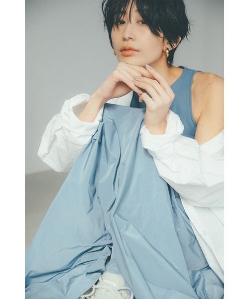 emmi（エミ）の「【emmi atelier】アメスリニットドッキングワンピース