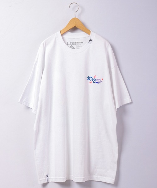 LRG(エルアールジー)の「LRG キリン サウンドシステムカルチャー フロント&バックプリント アニマルTシャツ(Tシャツ/カットソー・メンズ・ホワイト/ブラック系その他・2XL/L/XL/M)」の3枚目の写真