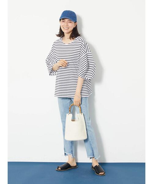 AMERICAN HOLIC（アメリカンホリック）の「フラットサンダル（サンダル・レディース・ブラック/アイボリー・S/M/L）」の15枚目の写真