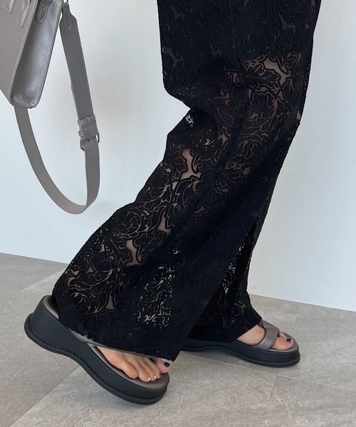 PAGEBOY（ページボーイ）の「CORE / レーススーツアップパンツ