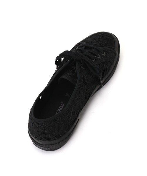 SUPERGA（スペルガ）の「(SUPERGA)レーススニーカー（スニーカー・レディース・ブラック/ホワイト・37/36/38）」の8枚目の写真