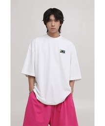 【MASONPRINCE】Oversized back print brand logo TEE DT3143