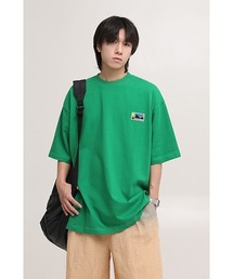 【MASONPRINCE】Oversized back print brand logo TEE DT3143