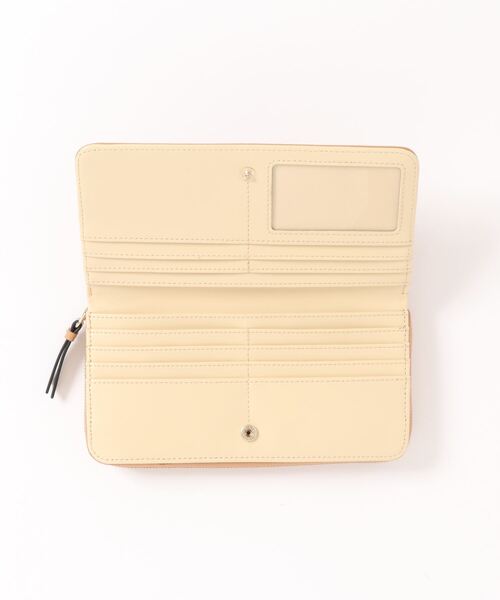 Ted Baker（テッドベーカー）の「DARCIEA レザー ラウンドジップ/長財布(ブラック/キャメル)（財布・レディース・ブラック/キャメル・O/S）」の4枚目の写真