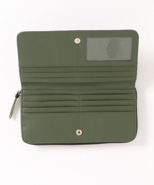 Ted Baker（テッドベーカー）の「DARCIEA レザー ラウンドジップ/長財布(ブラック/キャメル)（財布・レディース・ブラック/キャメル・O/S）」の7枚目の写真