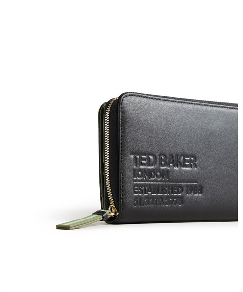 Ted Baker（テッドベーカー）の「DARCIEA レザー ラウンドジップ/長財布(ブラック/キャメル)（財布・レディース・ブラック/キャメル・O/S）」の13枚目の写真