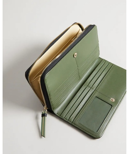 Ted Baker（テッドベーカー）の「DARCIEA レザー ラウンドジップ/長財布(ブラック/キャメル)（財布・レディース・ブラック/キャメル・O/S）」の14枚目の写真