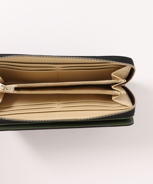Ted Baker（テッドベーカー）の「DARCIEA レザー ラウンドジップ/長財布(ブラック/キャメル)（財布・レディース・ブラック/キャメル・O/S）」の15枚目の写真