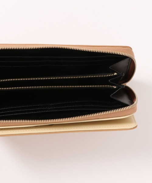 Ted Baker（テッドベーカー）の「DARCIEA レザー ラウンドジップ/長財布(ブラック/キャメル)（財布・レディース・ブラック/キャメル・O/S）」の16枚目の写真