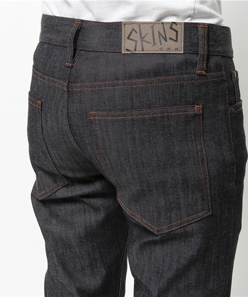 WHO'S WHO gallery（フーズフーギャラリー）の「【SKINS】SKINS01（デニムパンツ・メンズ・ブラック/インディゴブルー・28/32/30/34）」の7枚目の写真