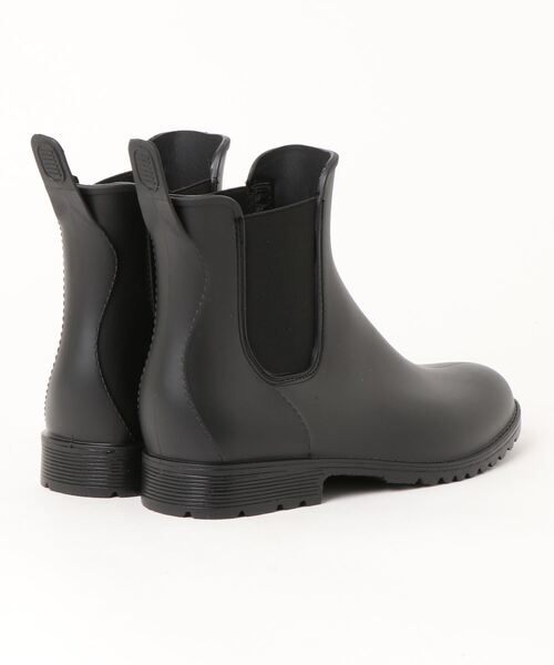 ORiental TRaffic（オリエンタルトラフィック）の「晴れの日も雨の日も使える【ORiental TRaffic】サイドゴアラバーレインブーツ（ブーツ・レディース・ブラック/ブラウン・M/L/S/XL）」の3枚目の写真