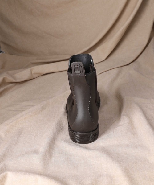 ORiental TRaffic（オリエンタルトラフィック）の「晴れの日も雨の日も使える【ORiental TRaffic】サイドゴアラバーレインブーツ（ブーツ・レディース・ブラック/ブラウン・M/L/S/XL）」の6枚目の写真