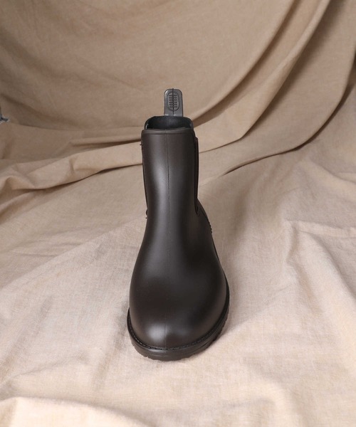 ORiental TRaffic（オリエンタルトラフィック）の「晴れの日も雨の日も使える【ORiental TRaffic】サイドゴアラバーレインブーツ（ブーツ・レディース・ブラック/ブラウン・M/L/S/XL）」の7枚目の写真