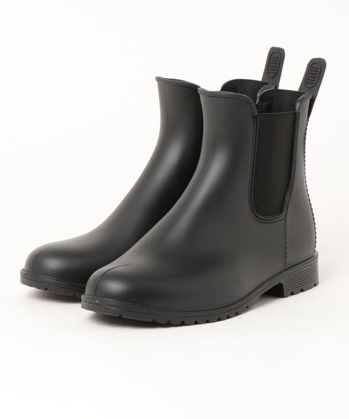 ORiental TRaffic（オリエンタルトラフィック）の「晴れの日も雨の日も使える【ORiental TRaffic】サイドゴアラバーレインブーツ（ブーツ・レディース・ブラック/ブラウン・M/L/S/XL）」の9枚目の写真