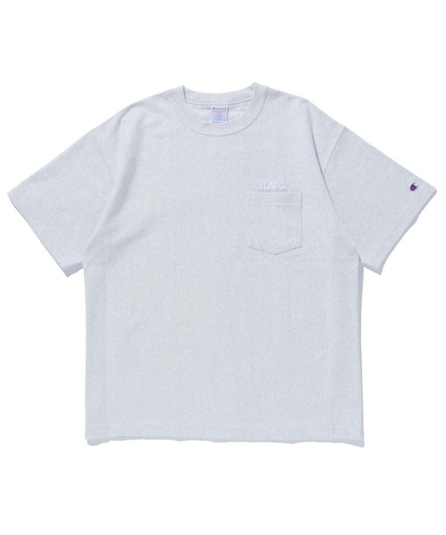 完売必須！ XLARGE×Champion REVERSE WEAVE S/S POCKET TEE XLARGE（エクストララージ）の「XLARGE×Champion REVERSE WEAVE