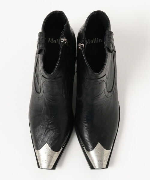 Ray BEAMS(レイビームス)の「Mollini / ショート ブーツ(ブーツ・レディース・ホワイト/ブラック・36/37/38/39)」の19枚目の写真