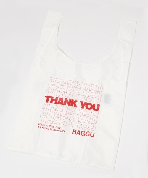 BAGGU(バグー)の「【BAGGU(バグゥ)】15th ANNIVERSARY STANDARD(エコバッグ/サブバッグ・レディース・レッド/ライトグリーン/グリーン・0)」の10枚目の写真