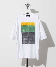 MAISON SPECIAL | 《ユニセックスアイテム》アブストラクトハンドプリントオーバーサイズクルーネックTシャツ【MAISON SPECIAL/メゾンスペシャル】(Tシャツ/カットソー)